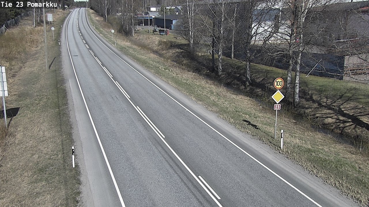 Kelikamerat Kuva Tie 23 Pomarkku, Pomarkku, Satakunta
