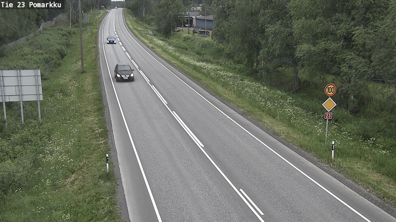 Kelikamerat Kuva Tie 23 Pomarkku, Pomarkku, Satakunta