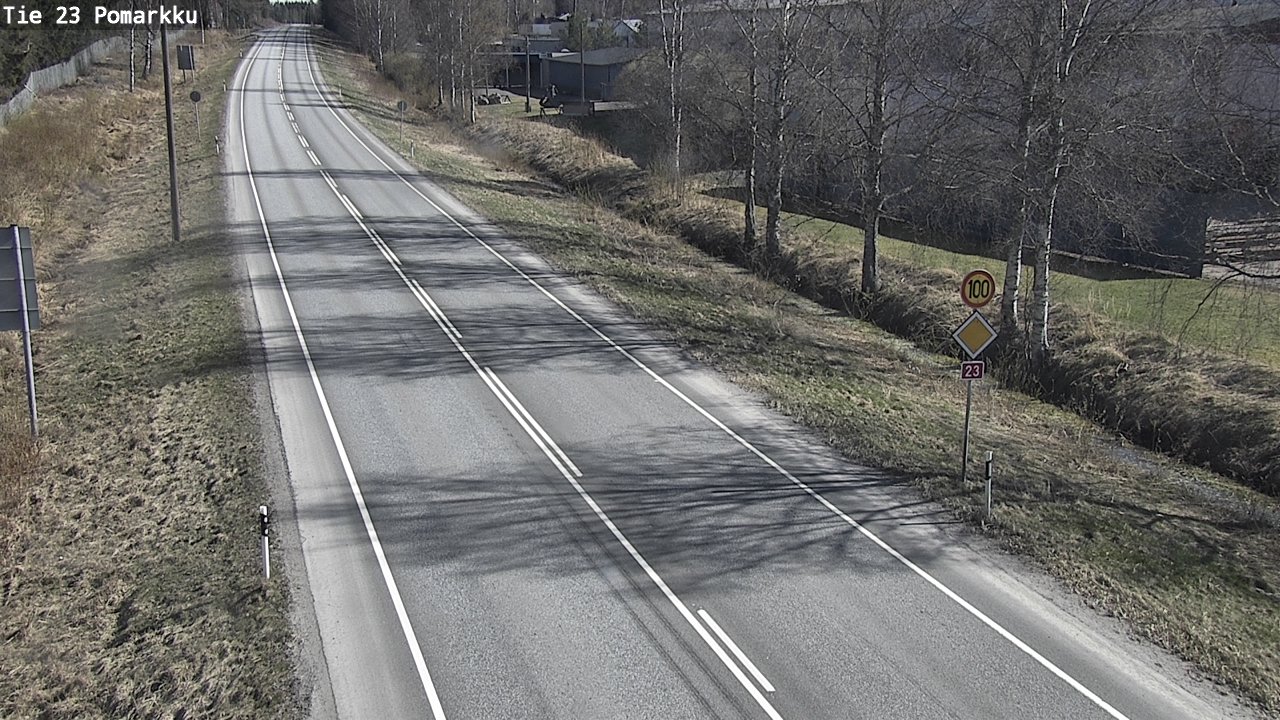 Kelikamerat Kuva Tie 23 Pomarkku, Pomarkku, Satakunta