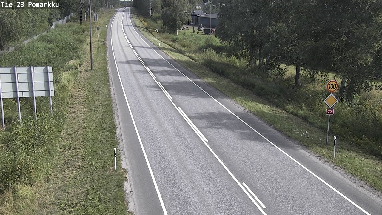 Kelikamerat Kuva Tie 23 Pomarkku, Pomarkku, Satakunta