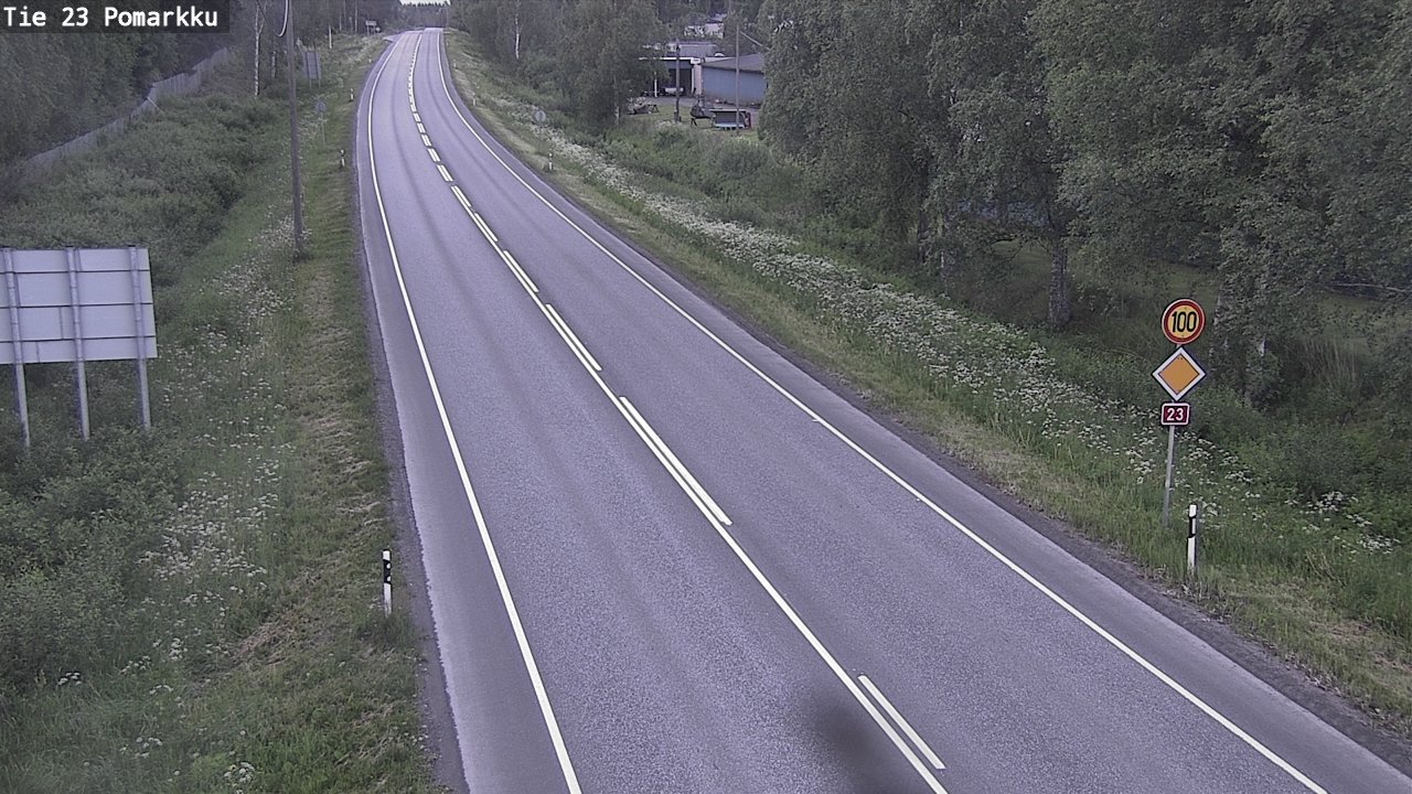 Kelikamerat Kuva Tie 23 Pomarkku, Pomarkku, Satakunta