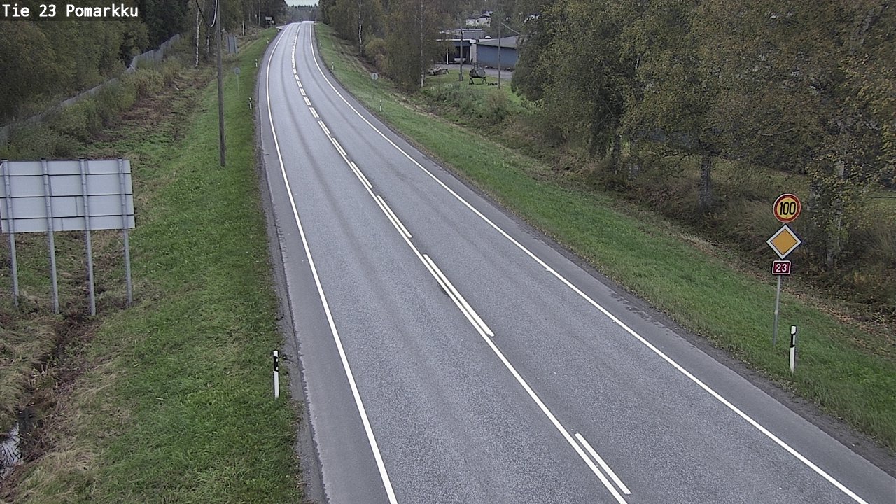 Kelikamerat Kuva Tie 23 Pomarkku, Pomarkku, Satakunta