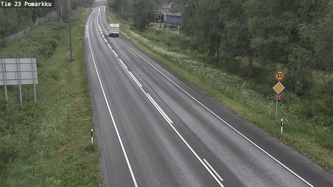 Kelikamerat Kuva Tie 23 Pomarkku, Pomarkku, Satakunta