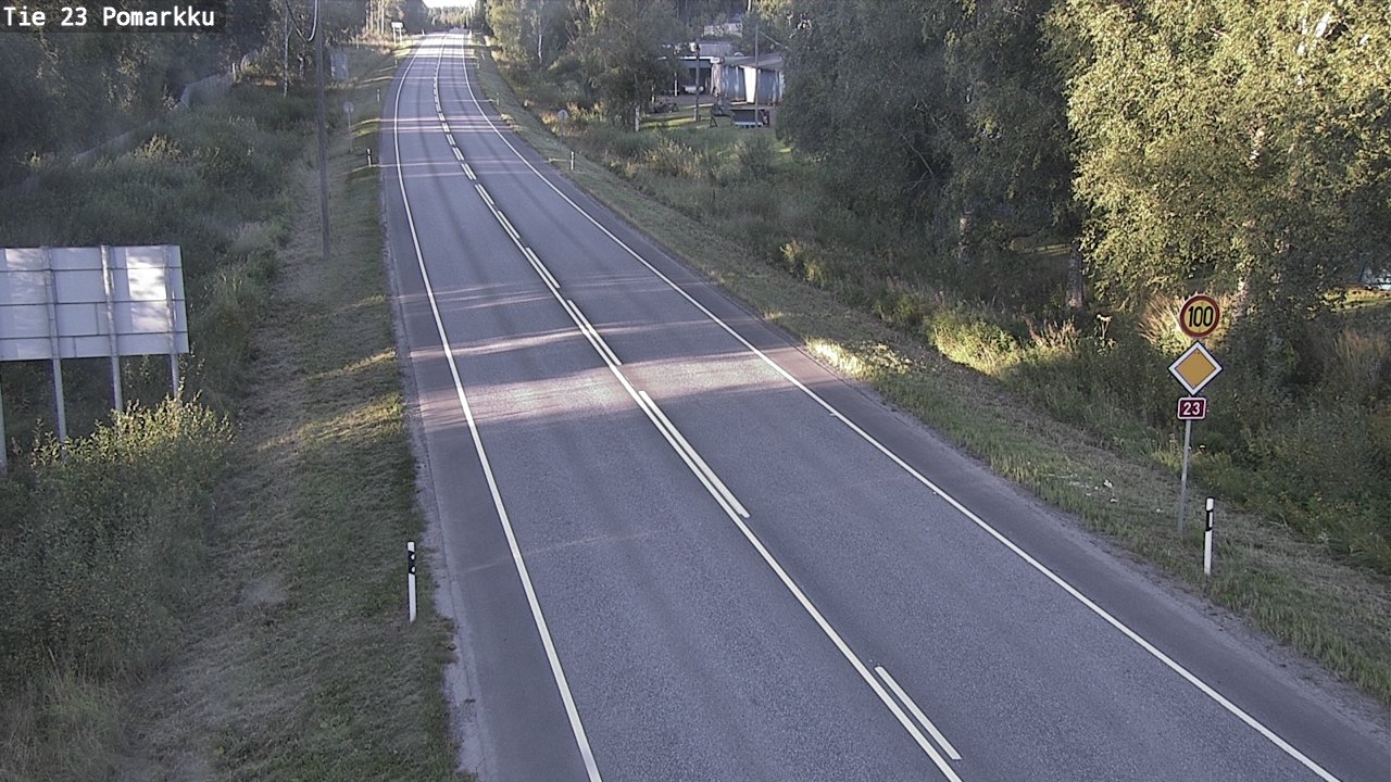 Kelikamerat Kuva Tie 23 Pomarkku, Pomarkku, Satakunta