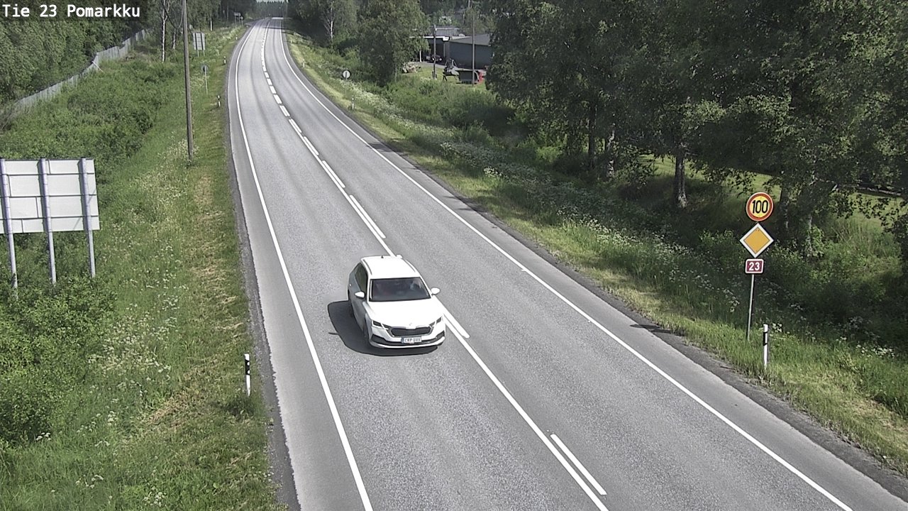 Kelikamerat Kuva Tie 23 Pomarkku, Pomarkku, Satakunta