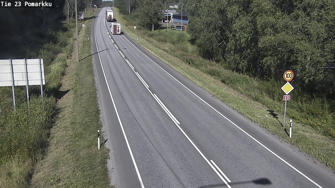 Kelikamerat Kuva Tie 23 Pomarkku, Pomarkku, Satakunta