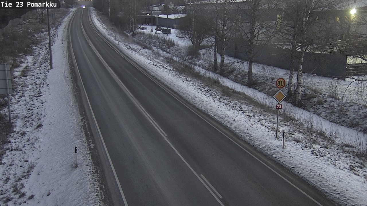 Kelikamerat Kuva Tie 23 Pomarkku, Pomarkku, Satakunta