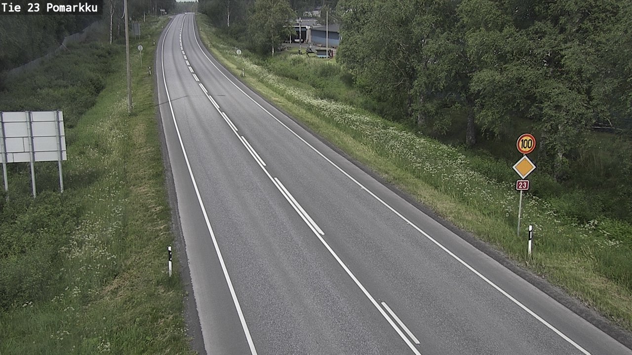 Kelikamerat Kuva Tie 23 Pomarkku, Pomarkku, Satakunta