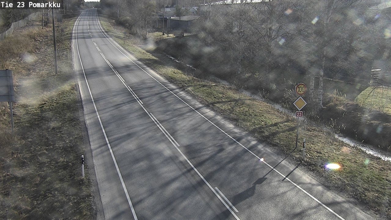Kelikamerat Kuva Tie 23 Pomarkku, Pomarkku, Satakunta
