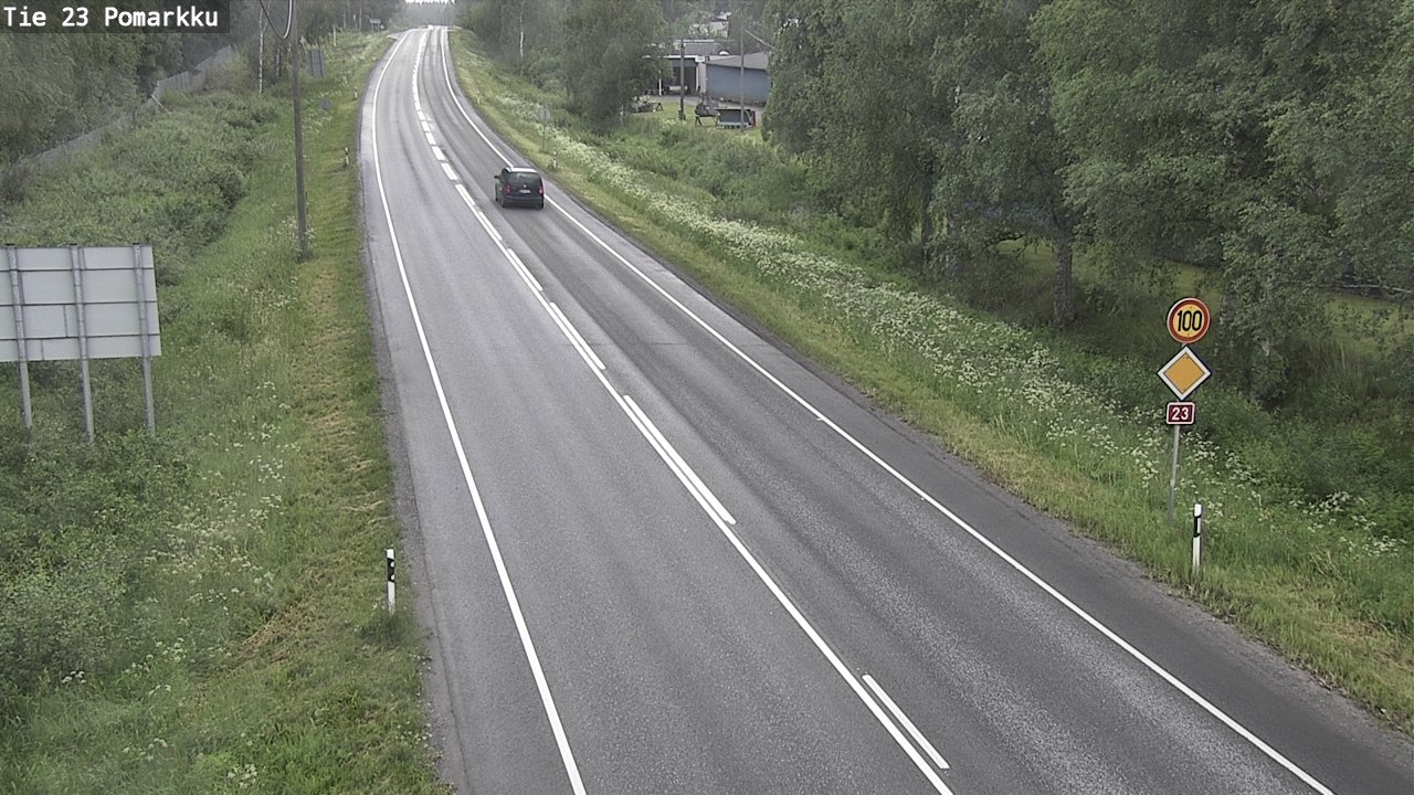 Kelikamerat Kuva Tie 23 Pomarkku, Pomarkku, Satakunta
