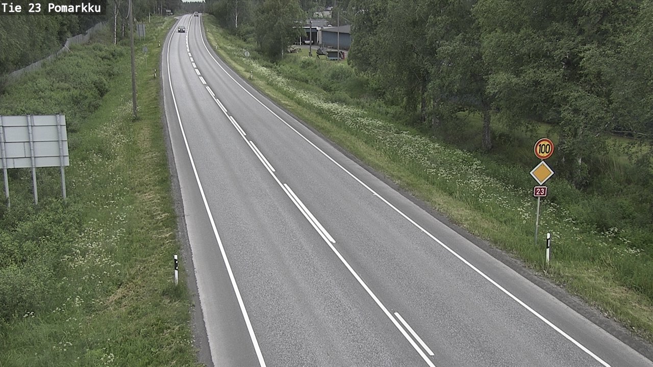 Kelikamerat Kuva Tie 23 Pomarkku, Pomarkku, Satakunta