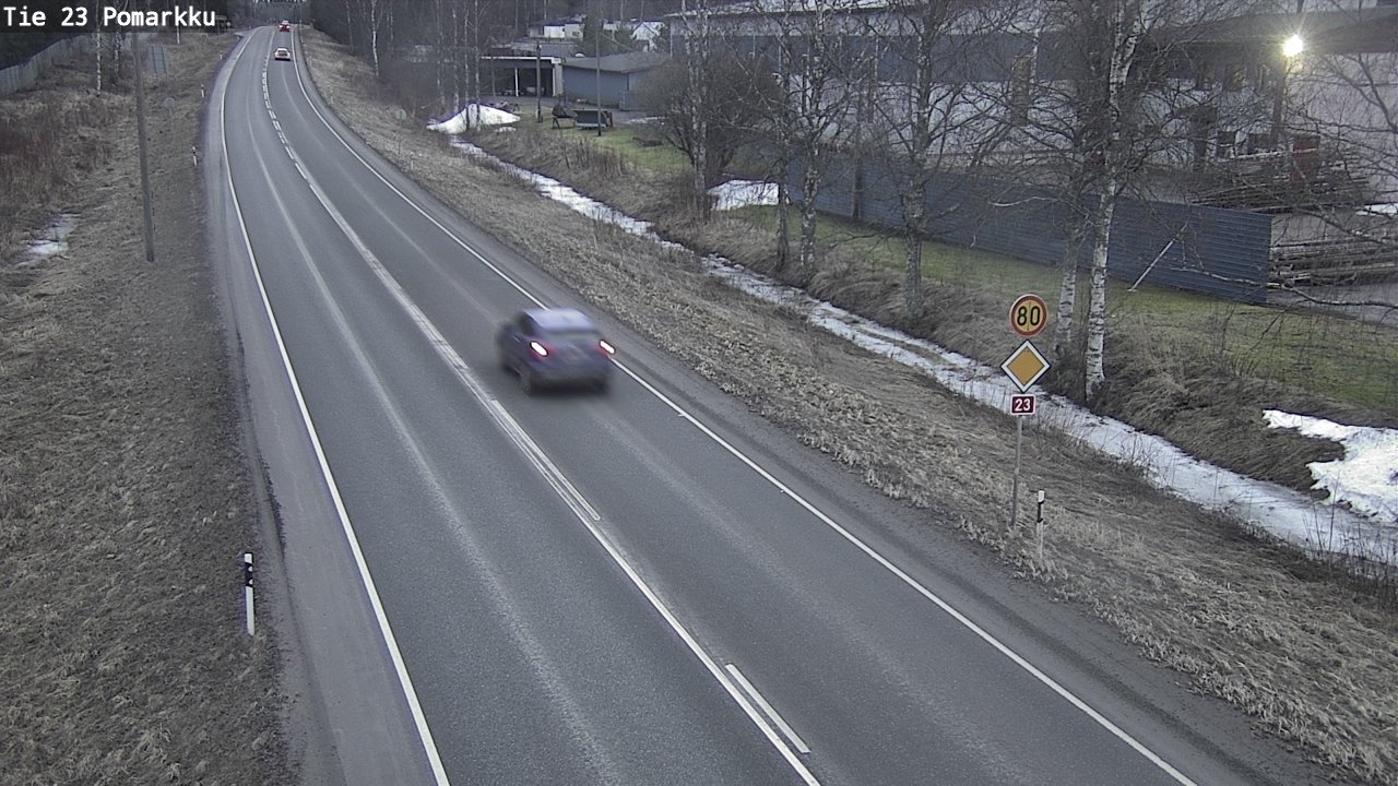 Kelikamerat Kuva Tie 23 Pomarkku, Pomarkku, Satakunta