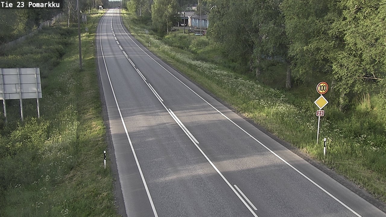 Kelikamerat Kuva Tie 23 Pomarkku, Pomarkku, Satakunta