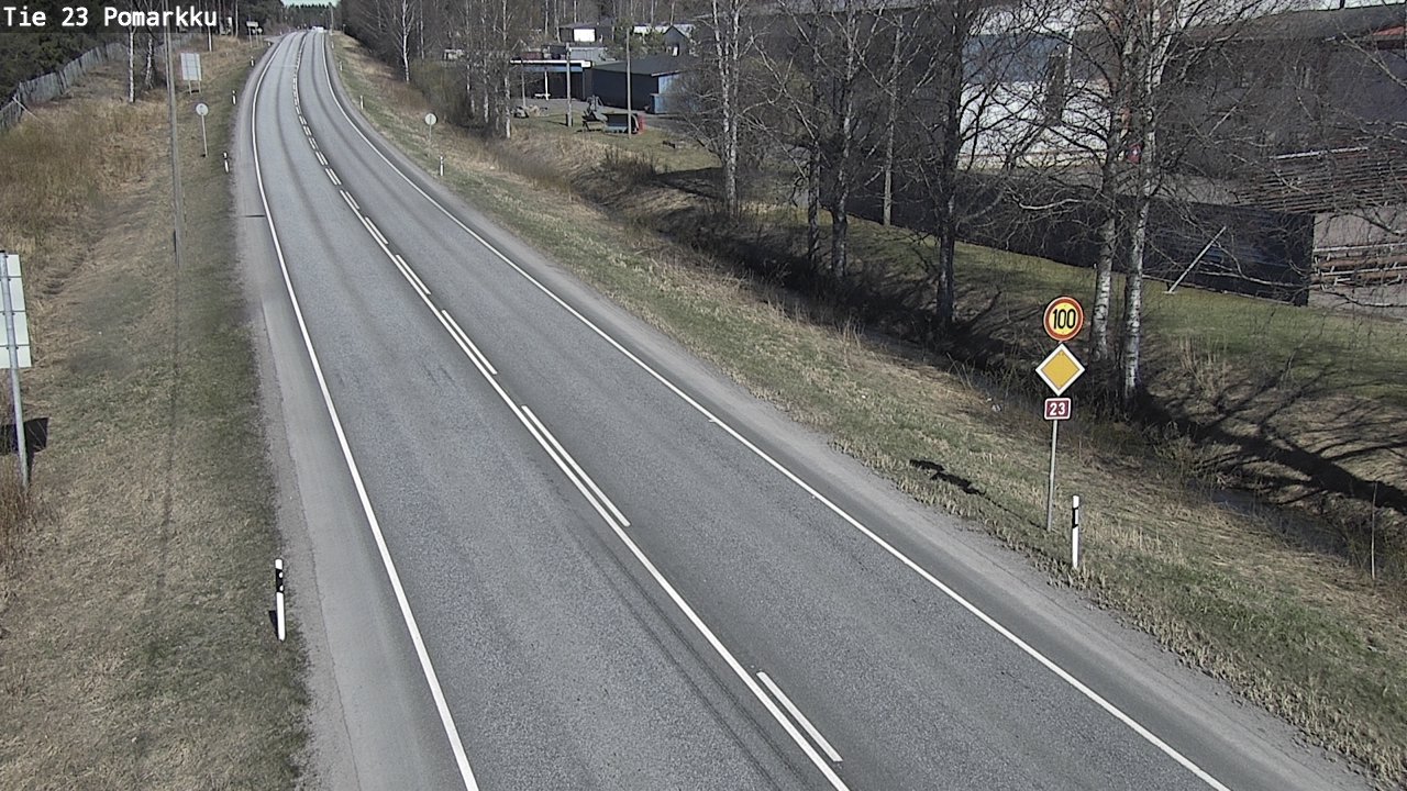 Kelikamerat Kuva Tie 23 Pomarkku, Pomarkku, Satakunta