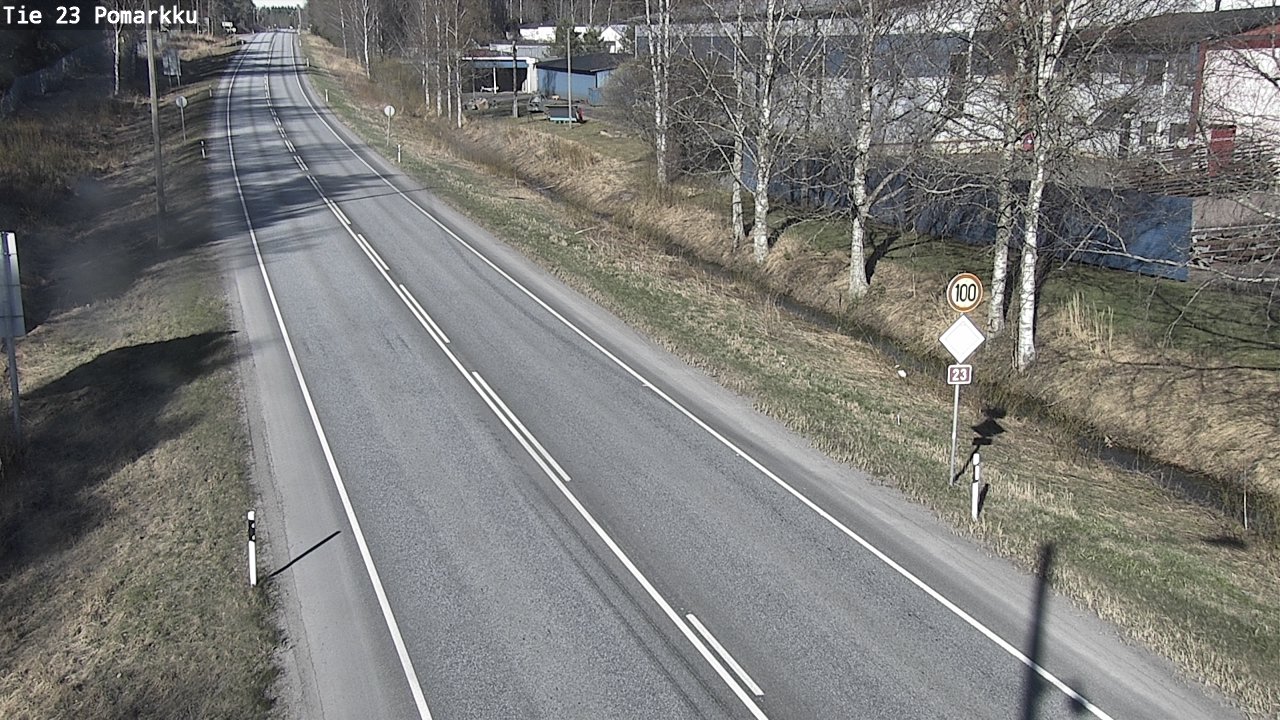 Kelikamerat Kuva Tie 23 Pomarkku, Pomarkku, Satakunta