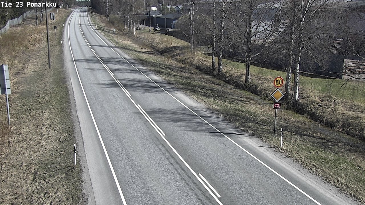 Kelikamerat Kuva Tie 23 Pomarkku, Pomarkku, Satakunta