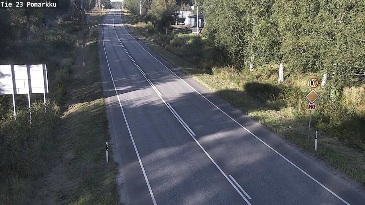 Kelikamerat Kuva Tie 23 Pomarkku, Pomarkku, Satakunta