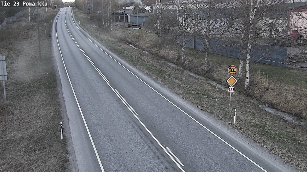 Kelikamerat Kuva Tie 23 Pomarkku, Pomarkku, Satakunta
