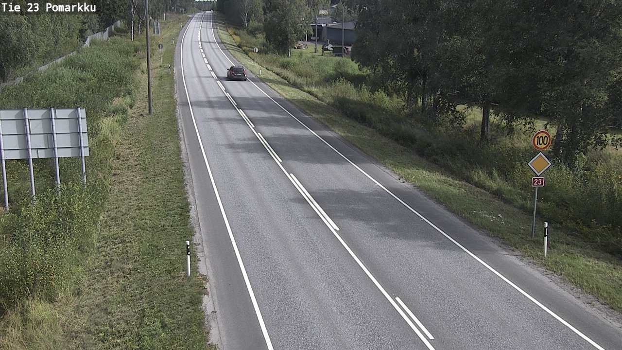 Kelikamerat Kuva Tie 23 Pomarkku, Pomarkku, Satakunta