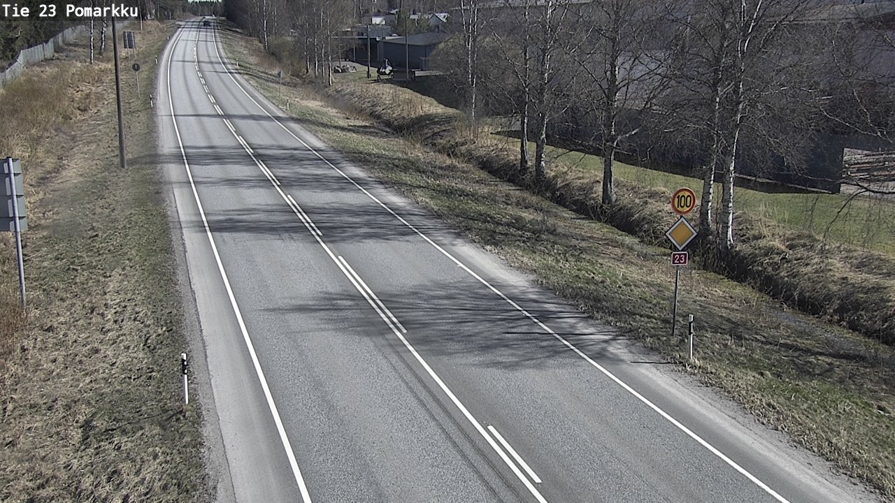Kelikamerat Kuva Tie 23 Pomarkku, Pomarkku, Satakunta