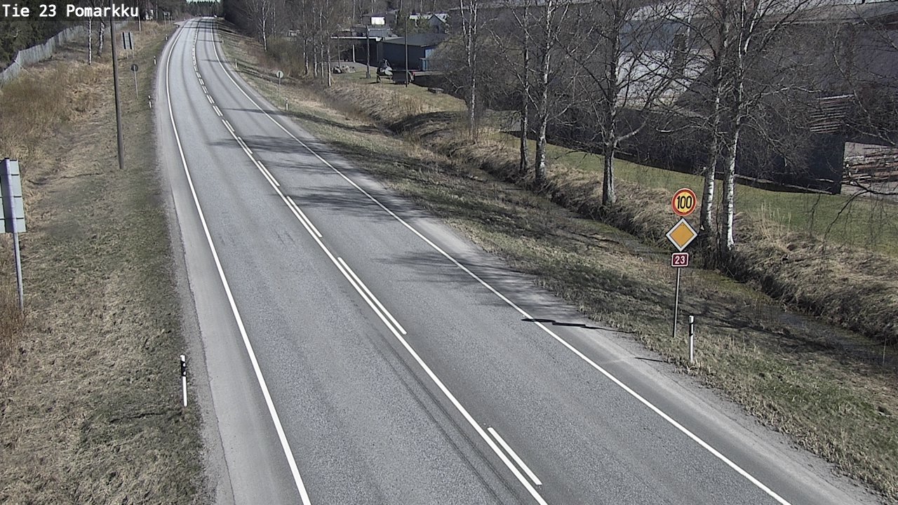 Kelikamerat Kuva Tie 23 Pomarkku, Pomarkku, Satakunta