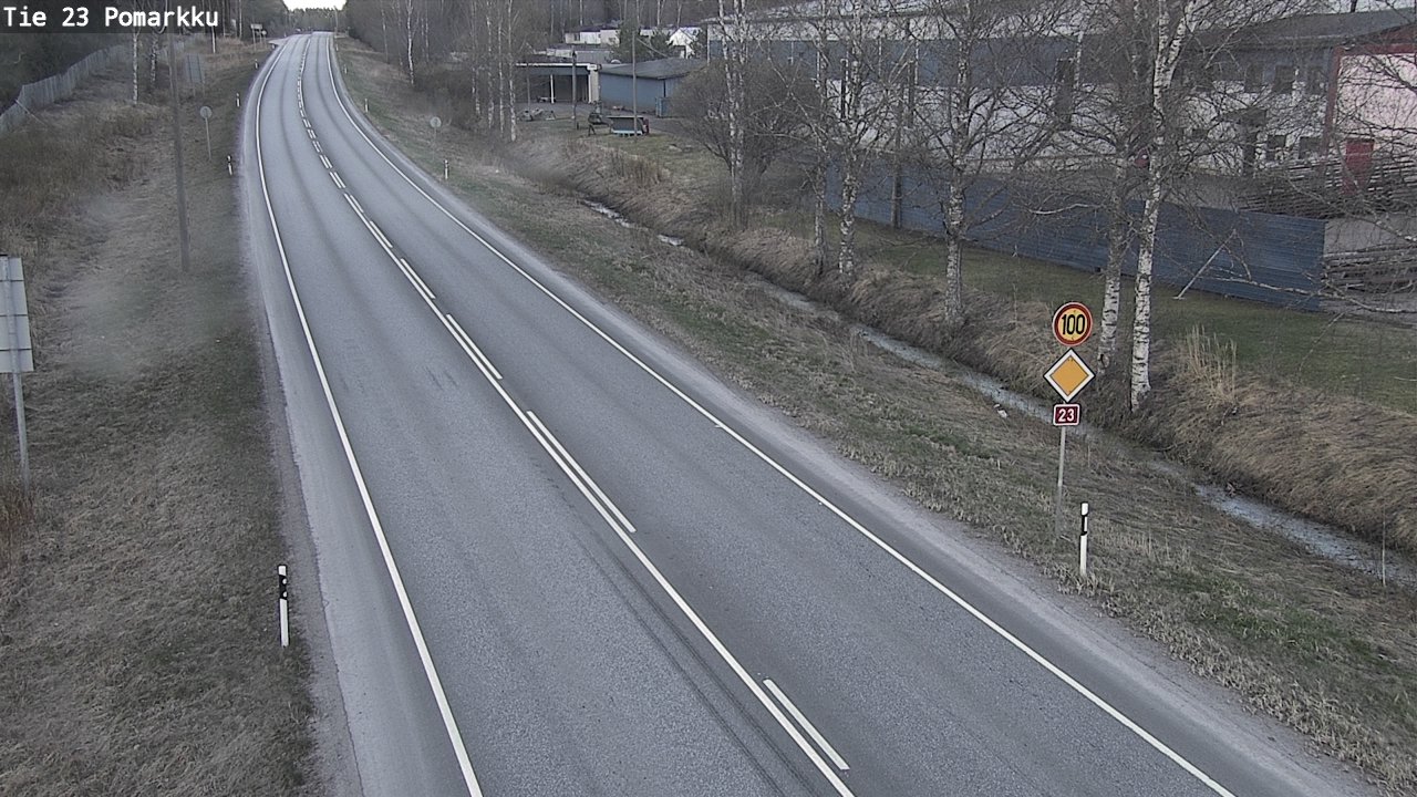 Kelikamerat Kuva Tie 23 Pomarkku, Pomarkku, Satakunta