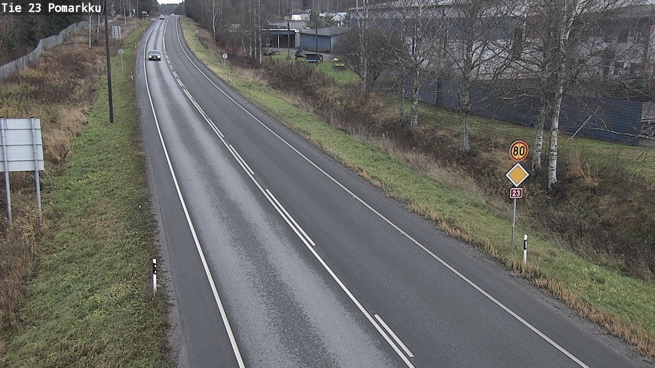 Kelikamerat Kuva Tie 23 Pomarkku, Pomarkku, Satakunta