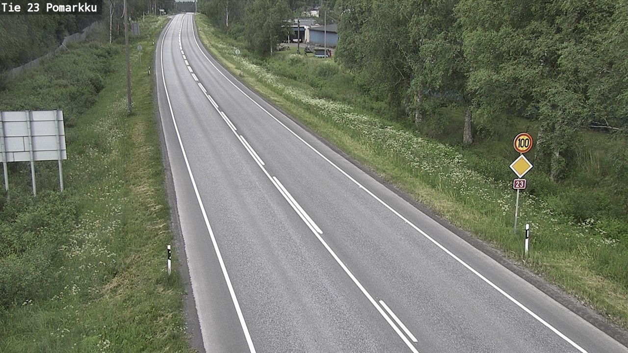 Kelikamerat Kuva Tie 23 Pomarkku, Pomarkku, Satakunta
