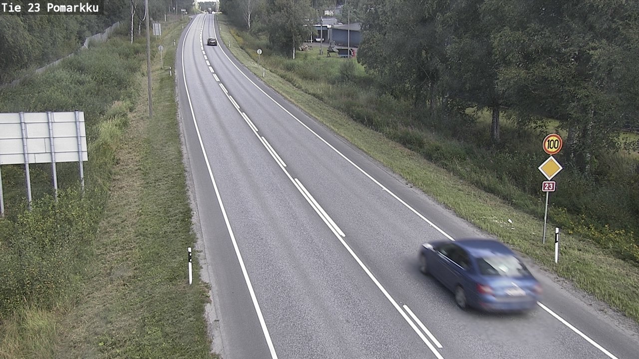 Kelikamerat Kuva Tie 23 Pomarkku, Pomarkku, Satakunta