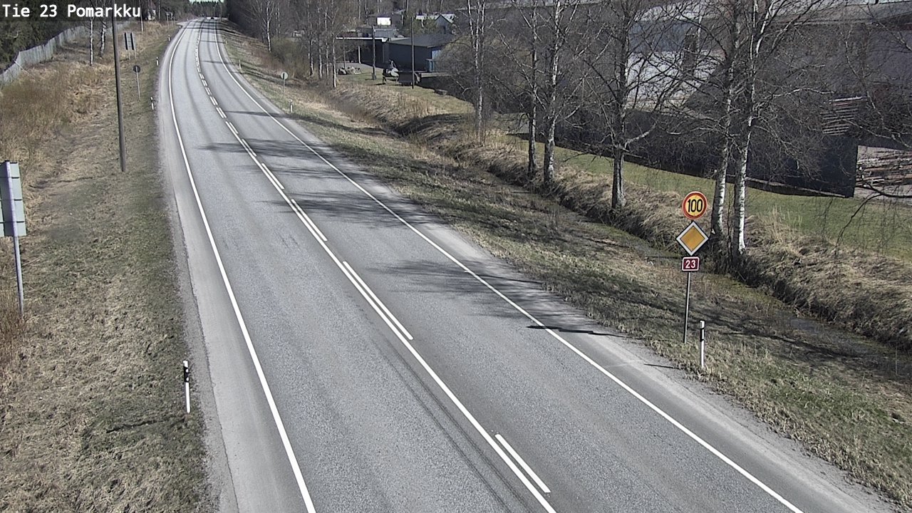 Kelikamerat Kuva Tie 23 Pomarkku, Pomarkku, Satakunta