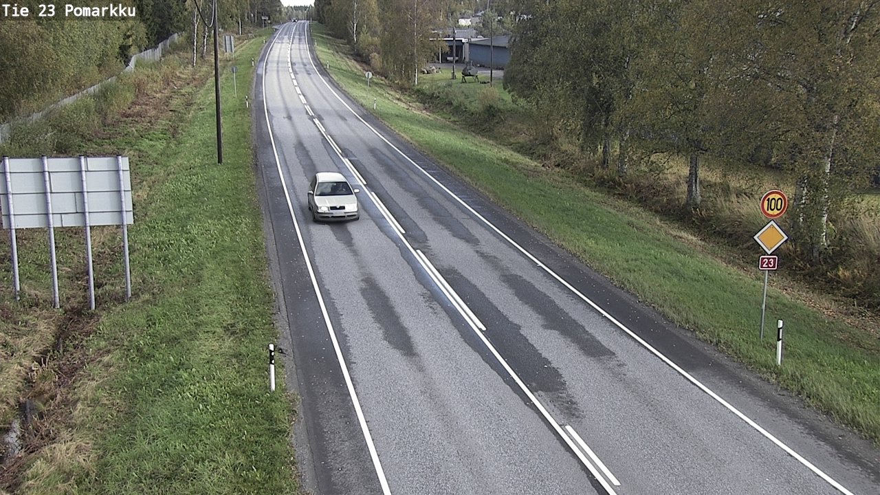 Kelikamerat Kuva Tie 23 Pomarkku, Pomarkku, Satakunta