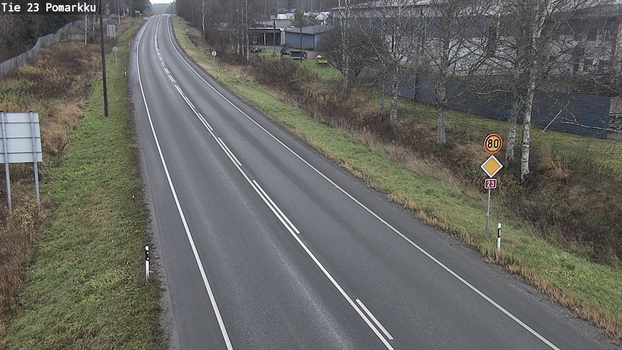 Kelikamerat Kuva Tie 23 Pomarkku, Pomarkku, Satakunta