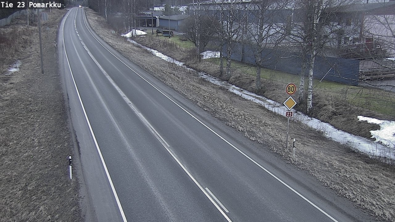 Kelikamerat Kuva Tie 23 Pomarkku, Pomarkku, Satakunta