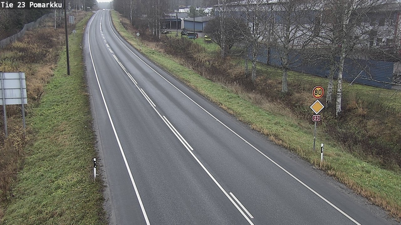Kelikamerat Kuva Tie 23 Pomarkku, Pomarkku, Satakunta