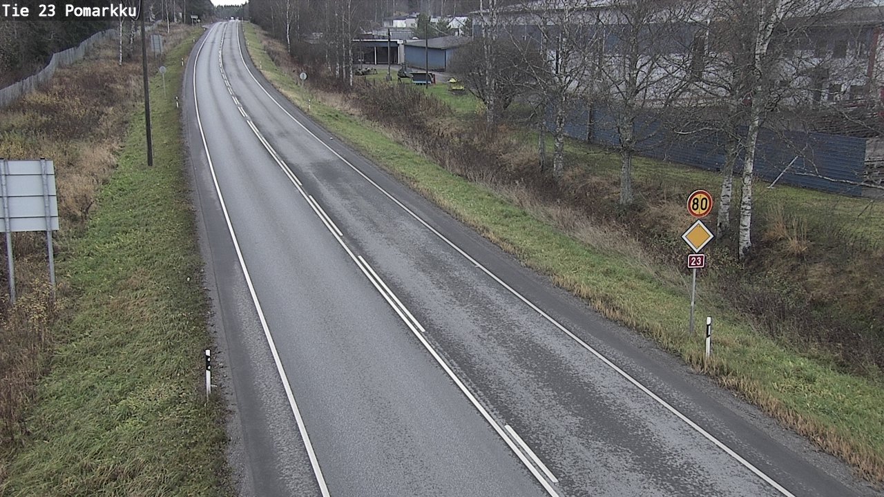 Kelikamerat Kuva Tie 23 Pomarkku, Pomarkku, Satakunta