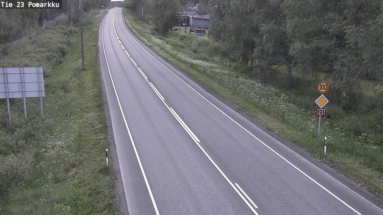 Kelikamerat Kuva Tie 23 Pomarkku, Pomarkku, Satakunta