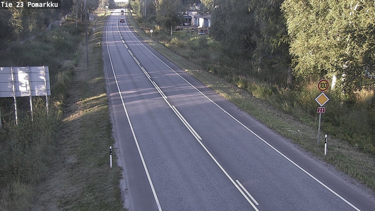 Kelikamerat Kuva Tie 23 Pomarkku, Pomarkku, Satakunta