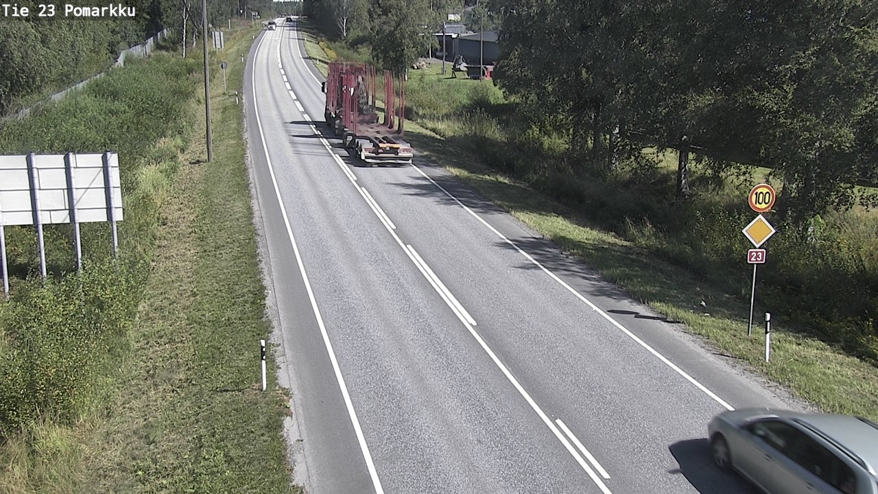 Kelikamerat Kuva Tie 23 Pomarkku, Pomarkku, Satakunta