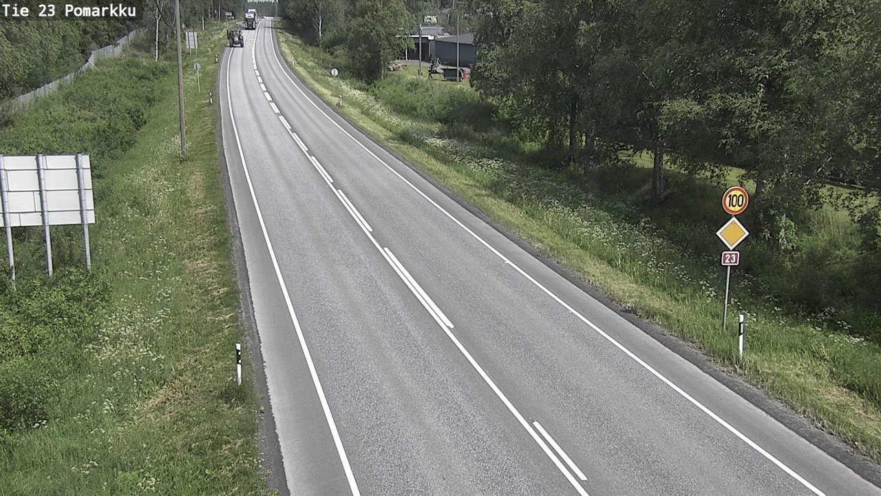 Kelikamerat Kuva Tie 23 Pomarkku, Pomarkku, Satakunta