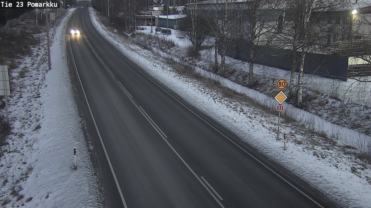 Kelikamerat Kuva Tie 23 Pomarkku, Pomarkku, Satakunta