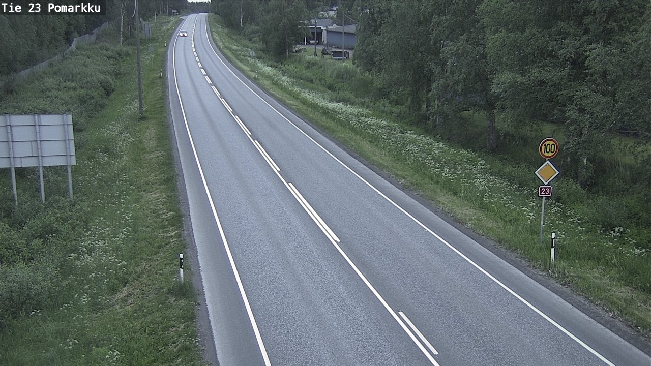 Kelikamerat Kuva Tie 23 Pomarkku, Pomarkku, Satakunta