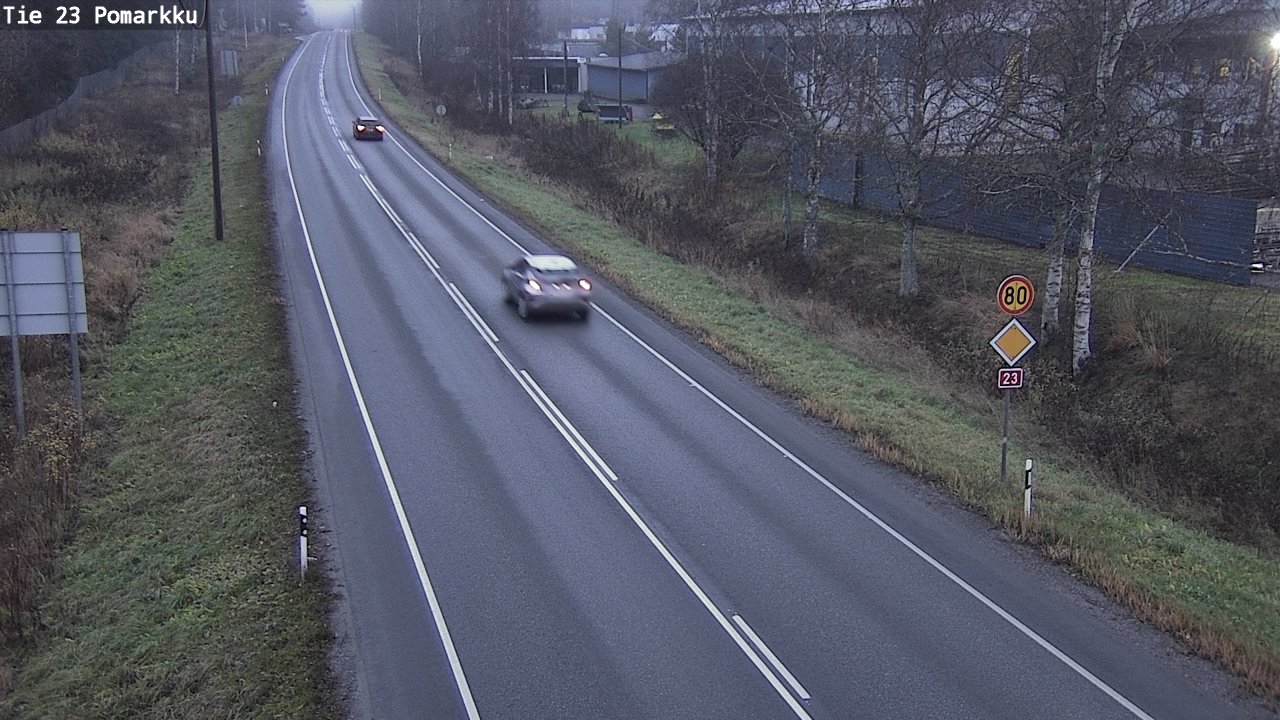 Kelikamerat Kuva Tie 23 Pomarkku, Pomarkku, Satakunta