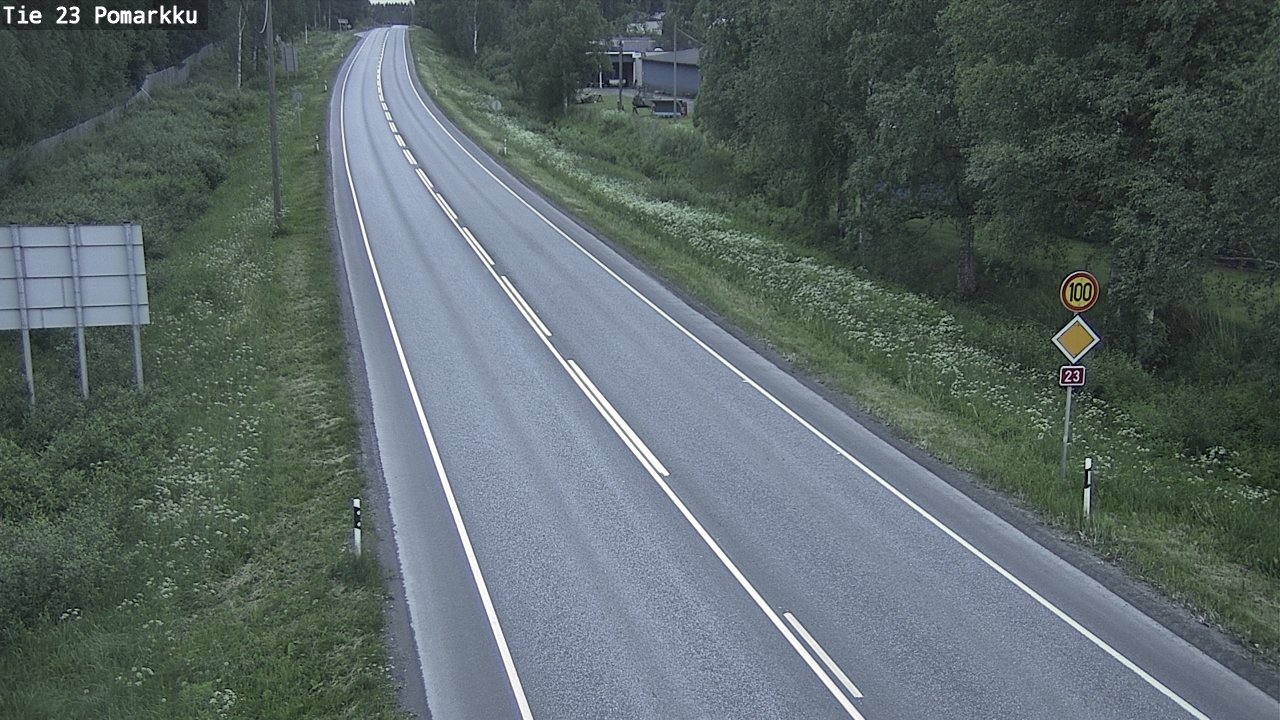 Kelikamerat Kuva Tie 23 Pomarkku, Pomarkku, Satakunta