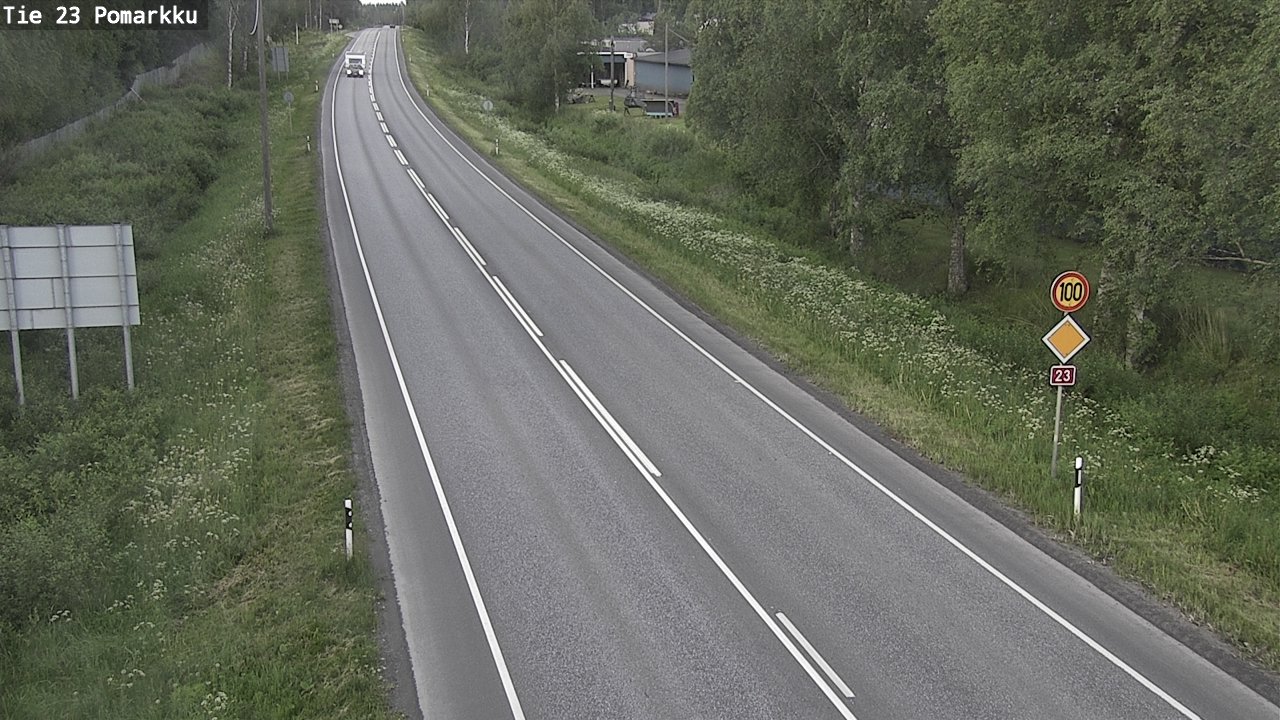 Kelikamerat Kuva Tie 23 Pomarkku, Pomarkku, Satakunta