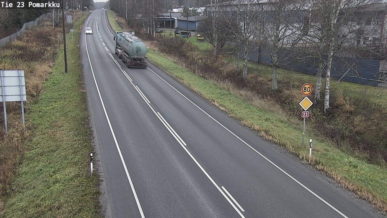 Kelikamerat Kuva Tie 23 Pomarkku, Pomarkku, Satakunta
