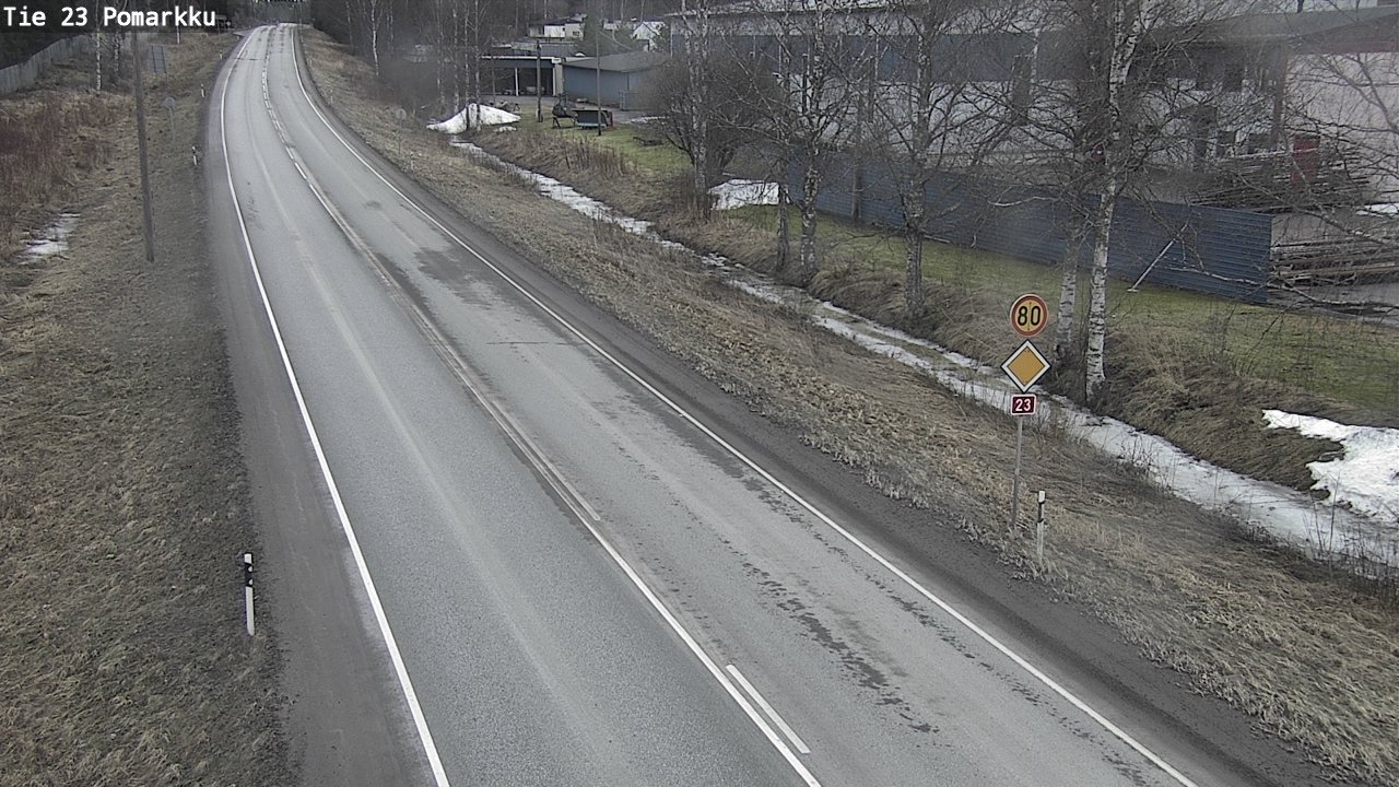 Kelikamerat Kuva Tie 23 Pomarkku, Pomarkku, Satakunta