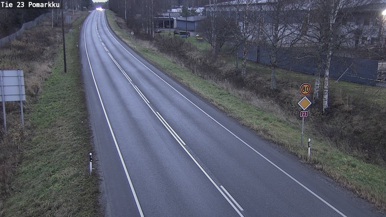 Kelikamerat Kuva Tie 23 Pomarkku, Pomarkku, Satakunta