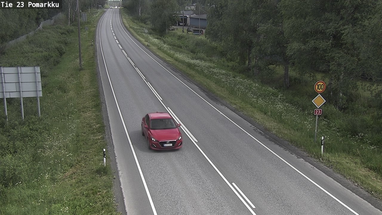 Kelikamerat Kuva Tie 23 Pomarkku, Pomarkku, Satakunta