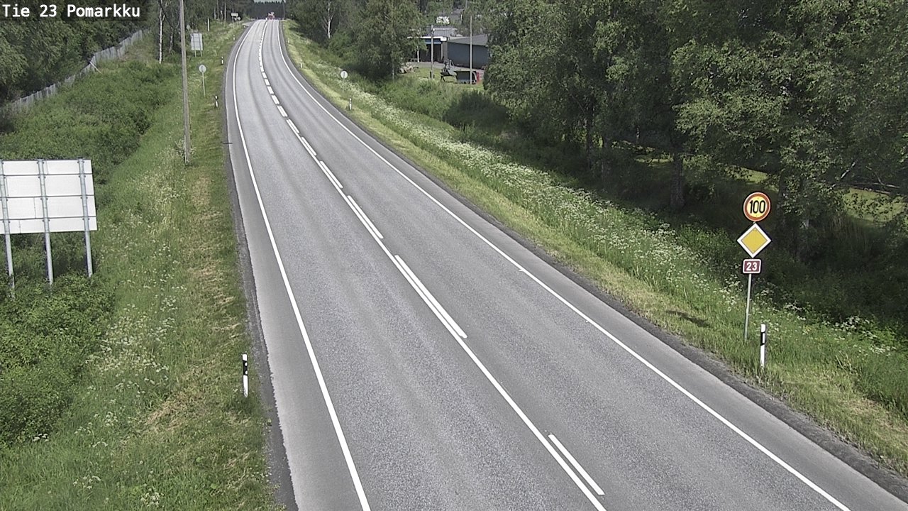 Kelikamerat Kuva Tie 23 Pomarkku, Pomarkku, Satakunta