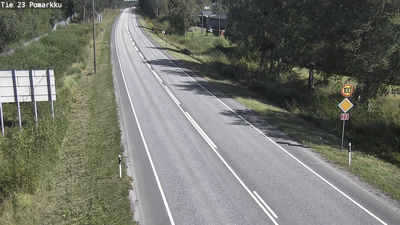Kelikamerat Kuva Tie 23 Pomarkku, Pomarkku, Satakunta